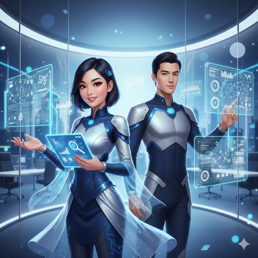 Combined VENUS and MARS AI engines